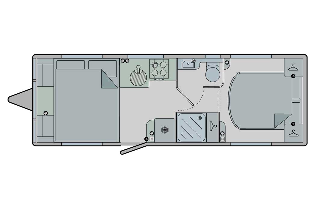 Bailey Unicorn Series 5 - Pamplona - Nighttime Layout